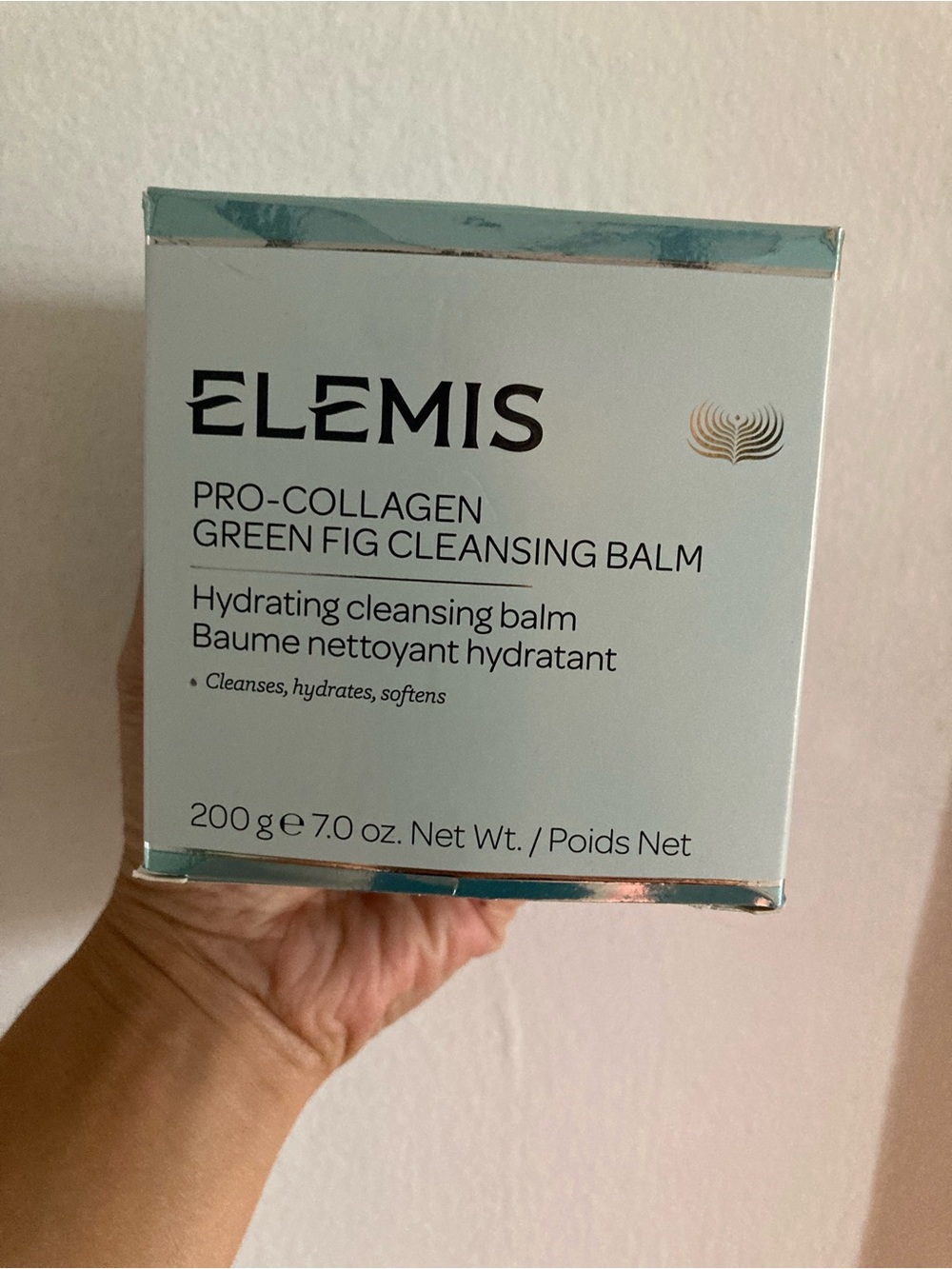ELEMIS Pro-Collagen Green Fig Cleansing Balm - Light Green & Gold Accents